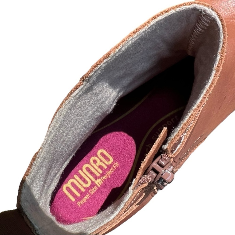 🌻NEW Munro Chestnut Boot in Cuero Leather Women's Size 5 - Picture 8 of 12